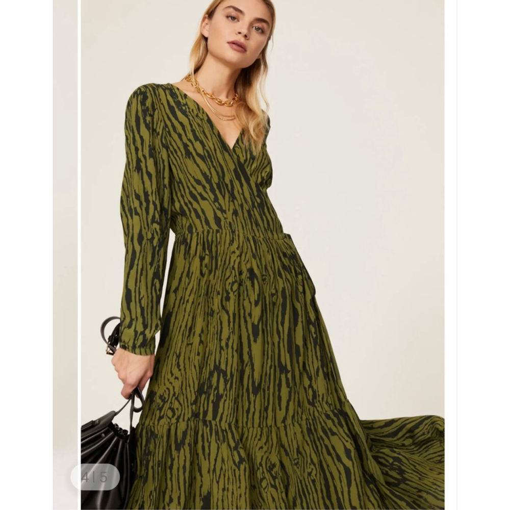 Women's Pferdgarten Dress Size Unspecified Green & Black